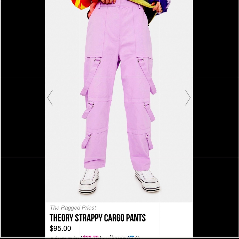 Purple Cargo Pants 💜